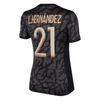 Dámy Fotbalový dres Paris Saint-Germain Lucas Hernandez #21 2023-24 Třetí Krátký Rukáv